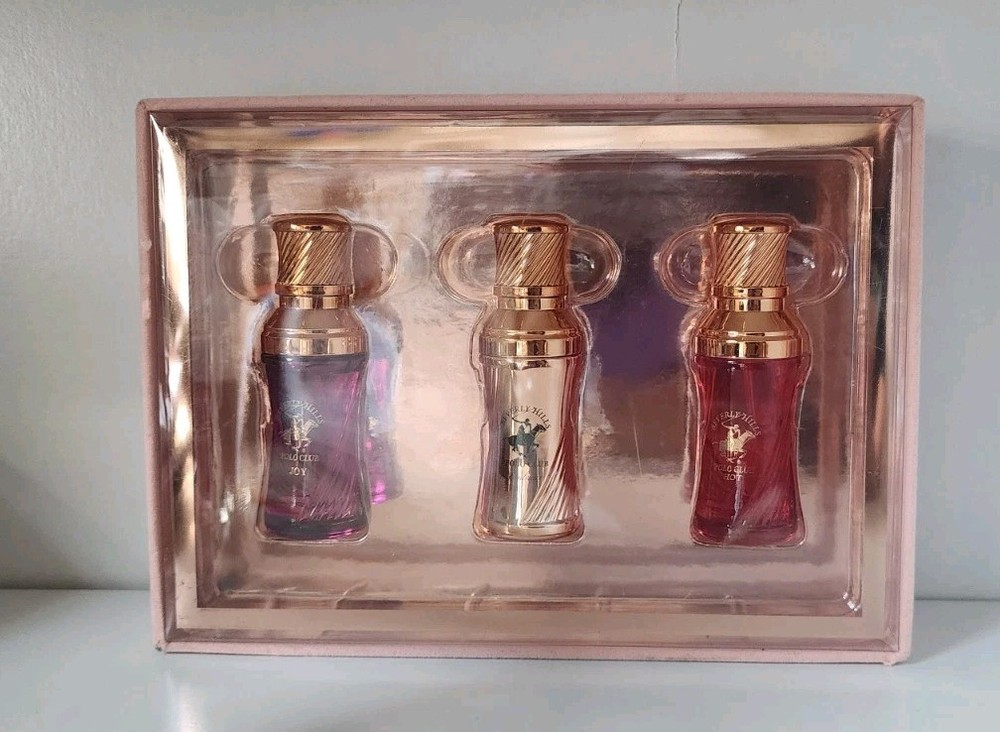 Beverly Hills Polo Club Women's Set 3 Pack Pefume; Joy, Embrace Box Damage