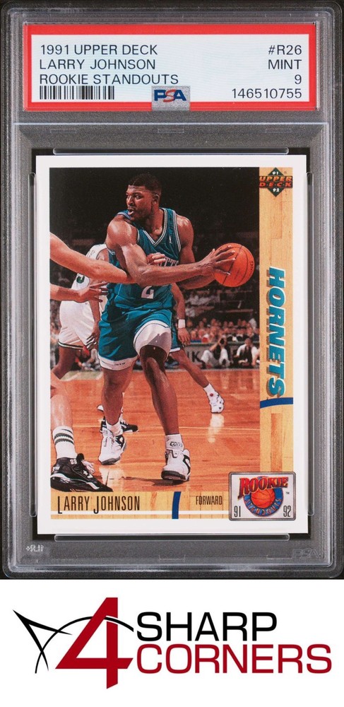 1991 Upper Deck Rookie Standouts #R26 Larry Johnson Rc Psa 9The #1 consignment choice on eBay: 4SC! Consign now!