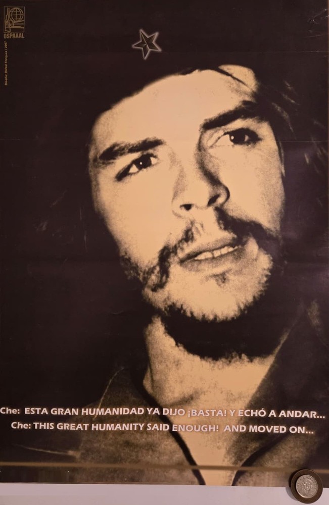 UNIQUE & RARE! ORIGINAL OSPAAAL Cuban Political Poster CHE GUEVARA. 2007.