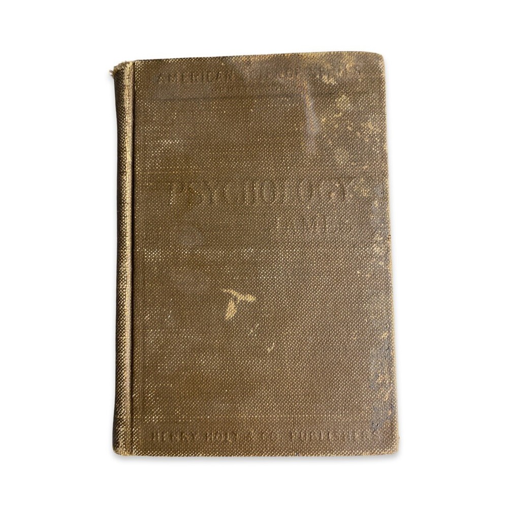 Psychology Briefer Course: By William James 1892 Hard Cover
