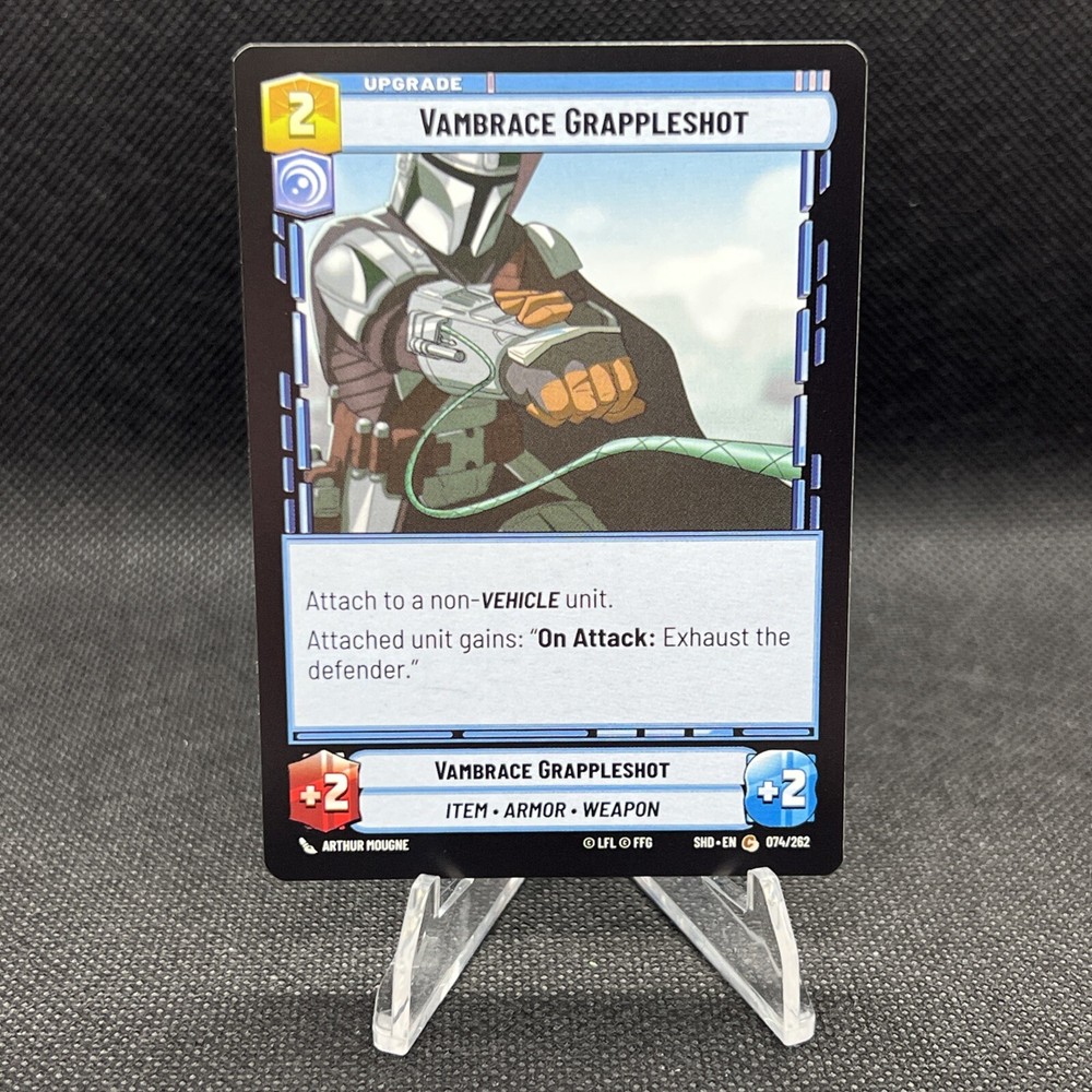 Star Wars: Unlimited - Vambrace Grappleshot - Shadows of the Galaxy NM/M Cond