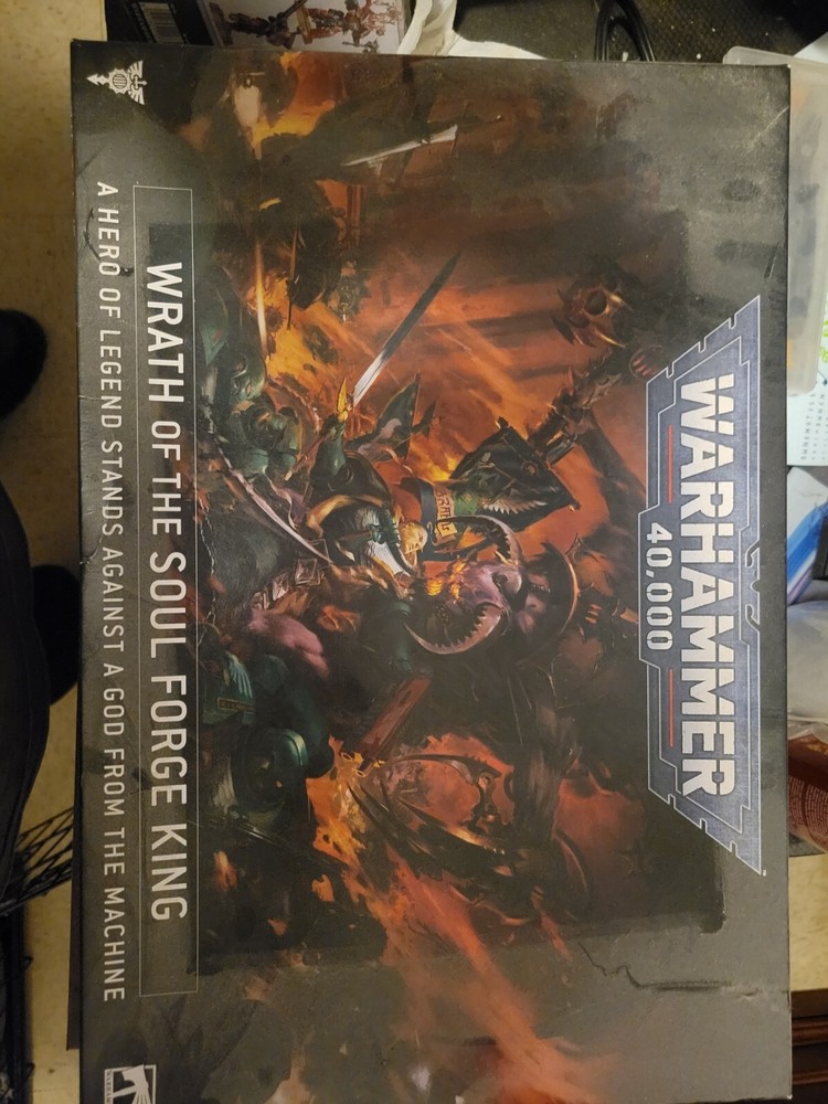 Games Workshop Warhammer 40K Wrath of the Soul Forge King, Chaos Half