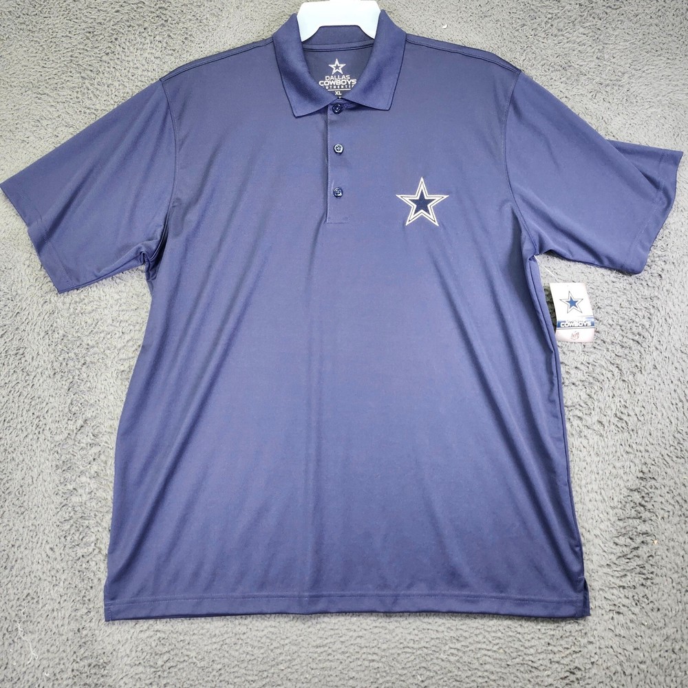Dallas Cowboys NFL Authentic Polo Shirt for Men Size XL Football Fan Apparel