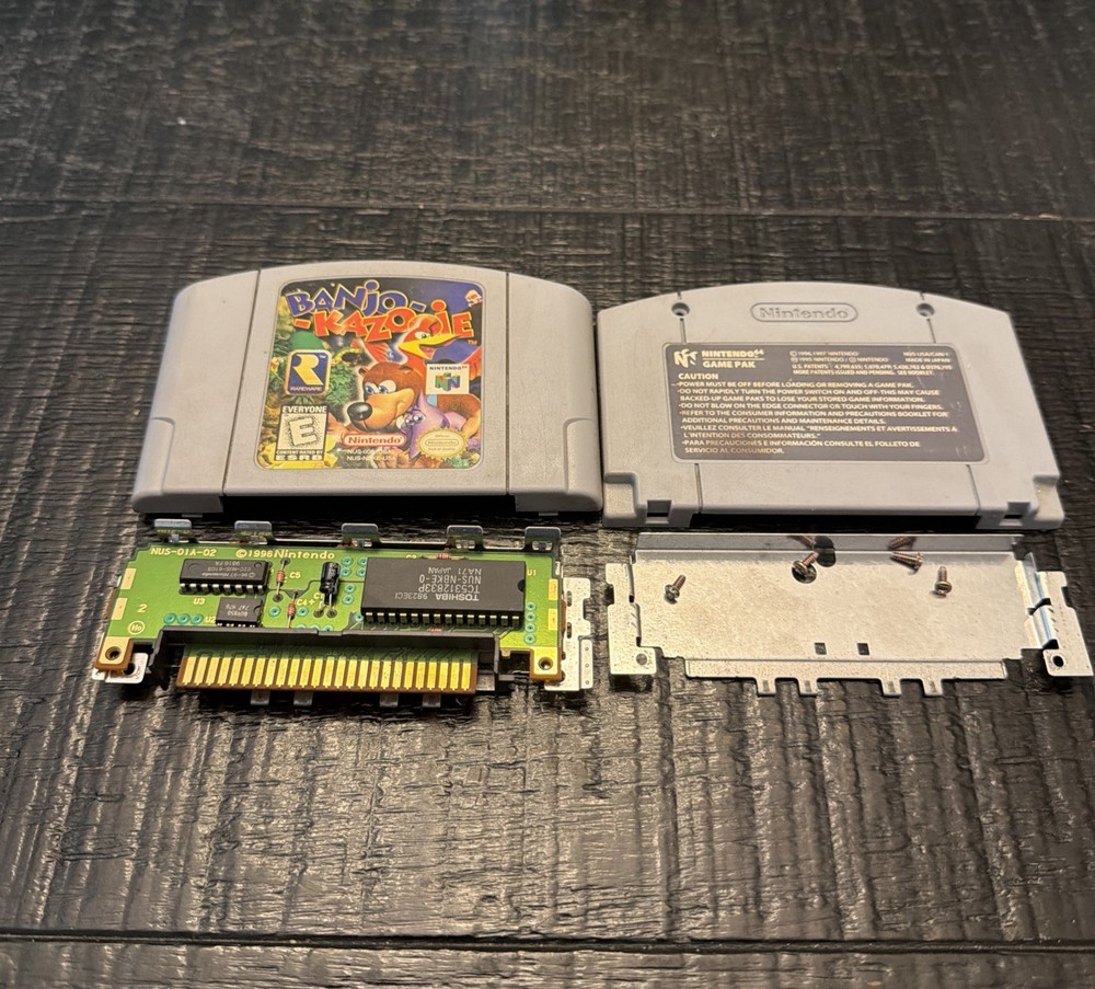 Banjo-Kazooie (Nintendo 64 N64, 1998) Tested Authentic Cartridge
