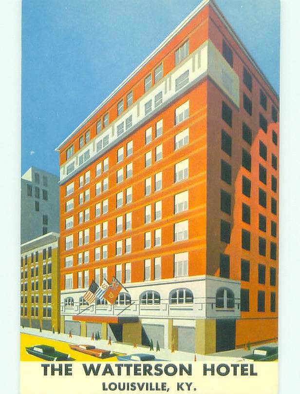 Unused Pre-1980 WATTERSON HOTEL Louisville Kentucky KY  hr6424@