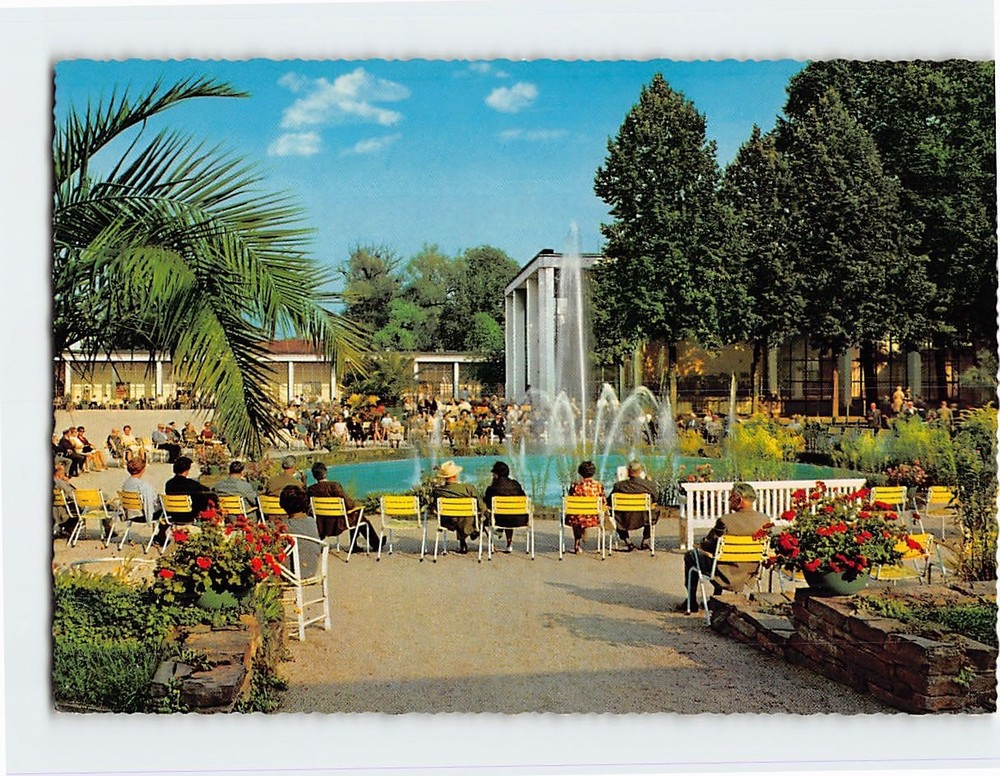 Postcard Kurgarten Bad Neuenahr Ahrweiler Germany