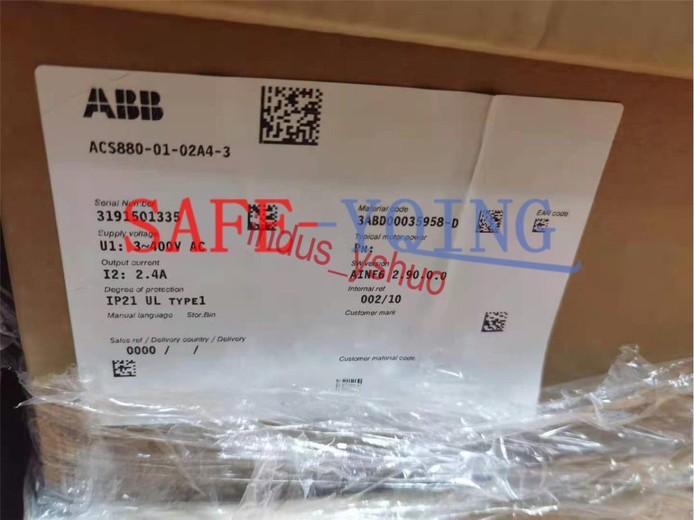 One New Abb Inverter Frequency Converter Acs880-01-02A4-3