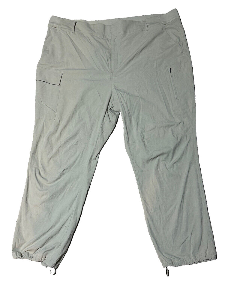Athleta Trekkie Cargo Utility Pant Beige Womens Size 26 Hiking Active Outdoor