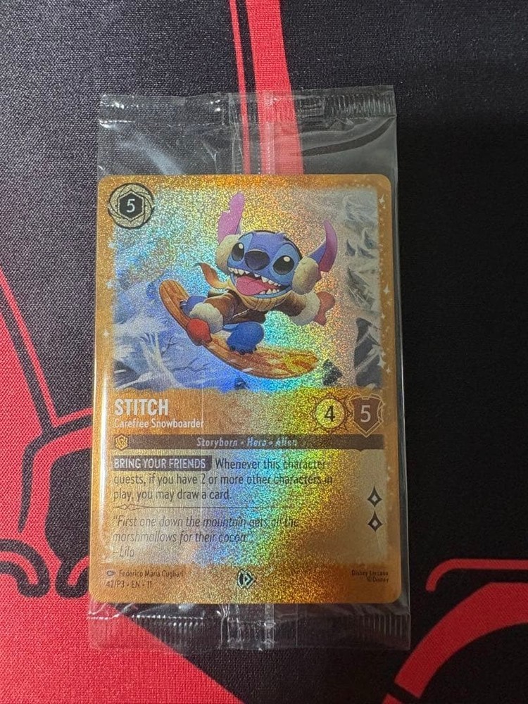 LORCANA STITCH Promo Card English