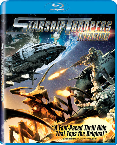 Starship Troopers: Invasion [New Blu-ray] UV/HD Digital Copy, Widescreen, Ac-3-image