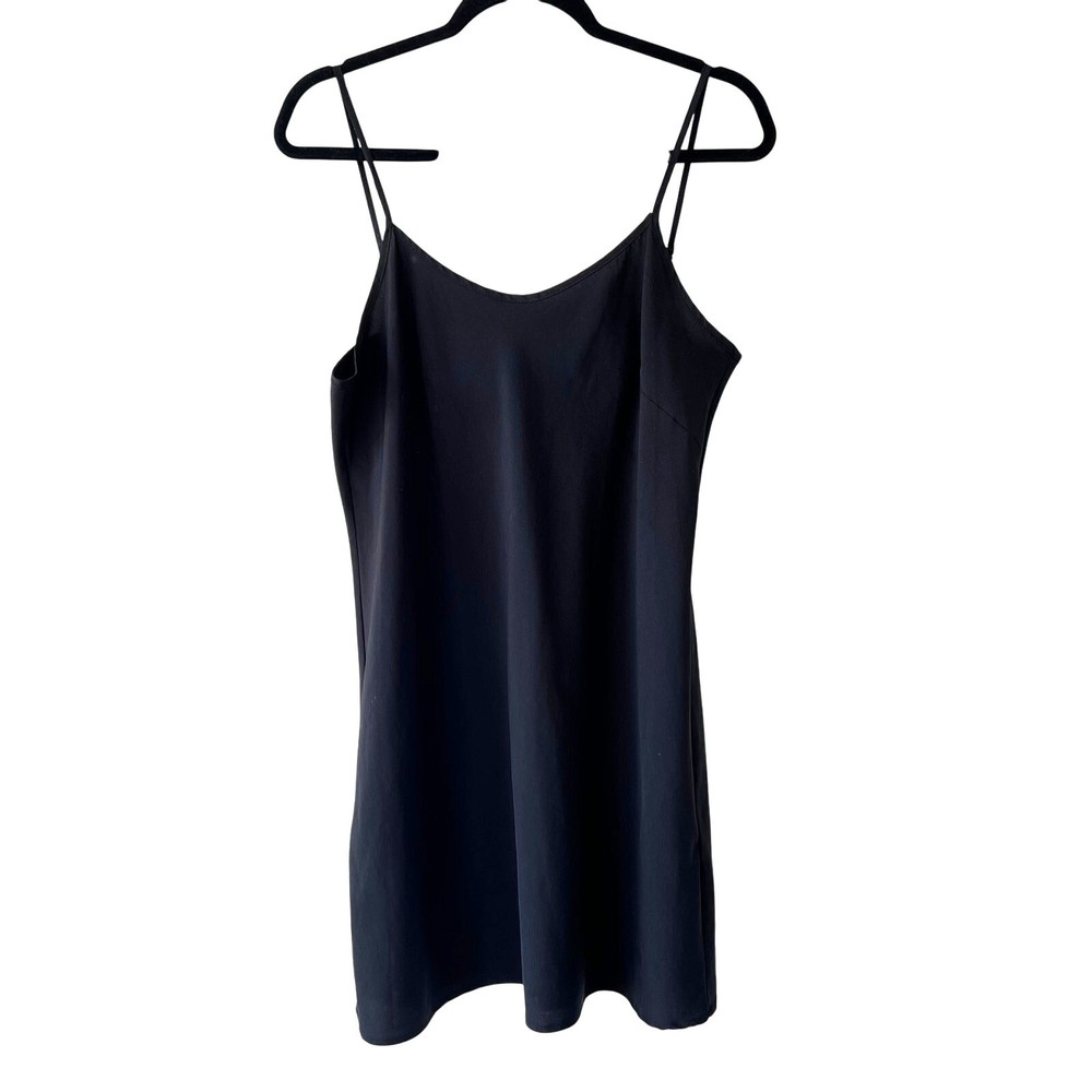 NANETTE by Nanette Lepore Black Adjustable Strap Slip Dress Womens 10