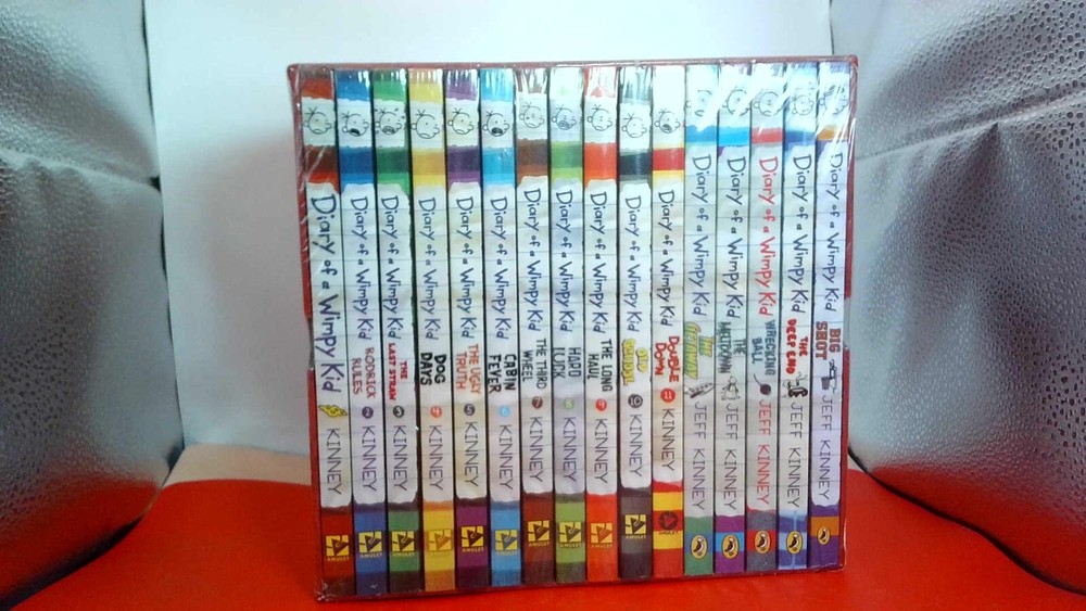 Diary of a Wimpy Kid Books Set  1-16 Lot Jeff Kinney L.N. New Sealed