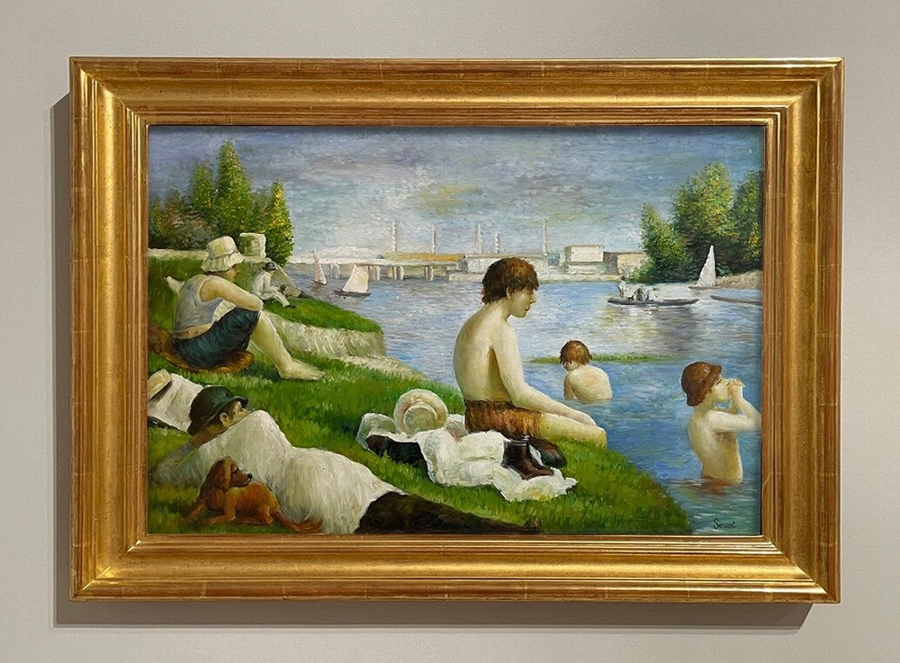 Georges Seurat Painting - Summer Bathers