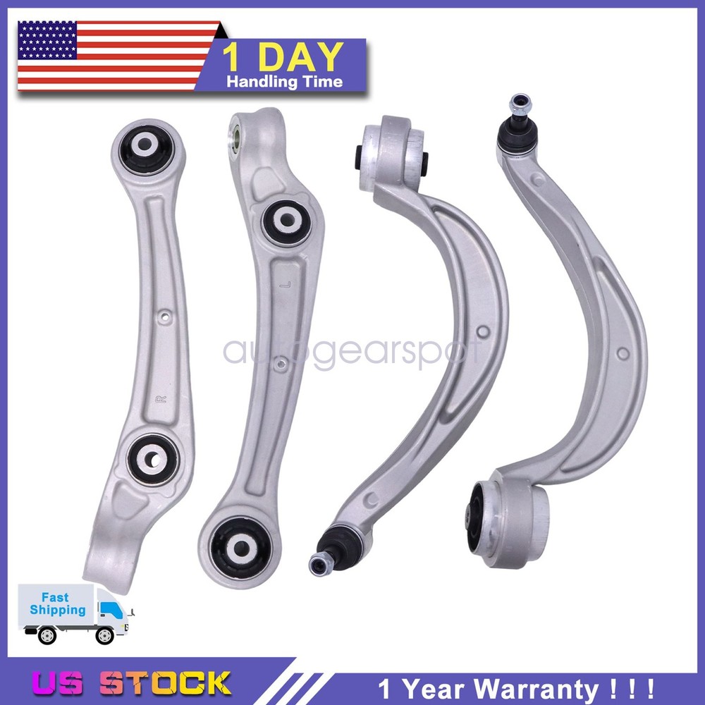 4X For Audi A6 A7 S6 S7 RS7 2012-18 Front Lower Control Arm with Ball Joint Set