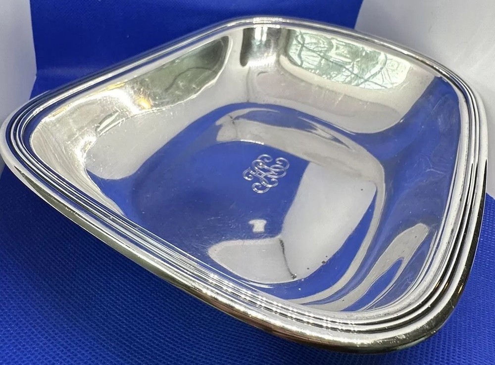 Tiffany Sterling .925 Hamilton Bowl Antique c.1907-1947 John C. Moore Director