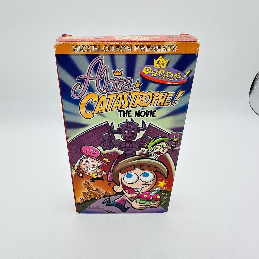 The Fairly Oddparents - Abra Catastrophe The Movie (Nickelodeon VHS, 2003, RARE)