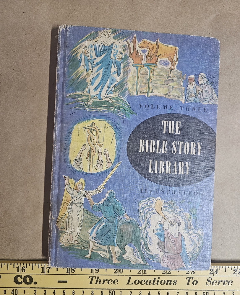The Bible Story Library Vol 3 Hardcover Illustrated Hodges/Wolf 1963
