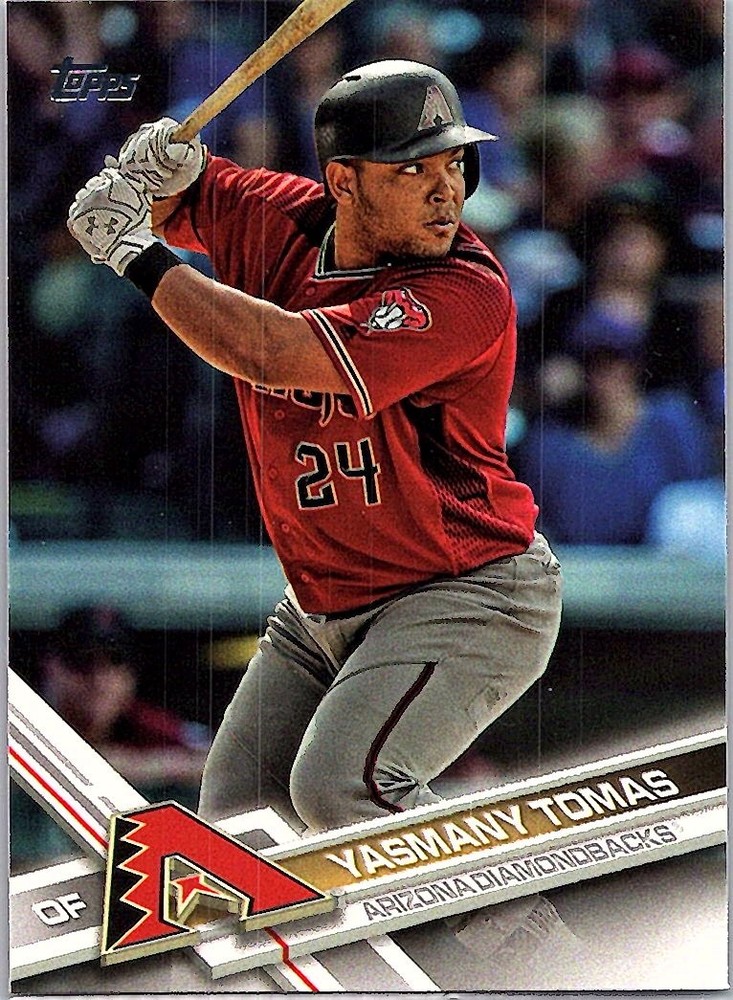2017 Topps #248 Yasmany Tomas Arizona Diamondbacks