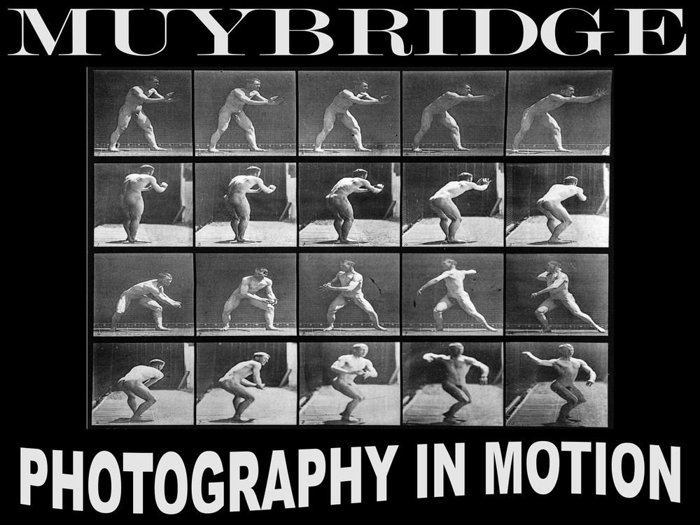 11522.Decorative Poster.Wall art decor.Muybridge photography.Pitcher.Gay