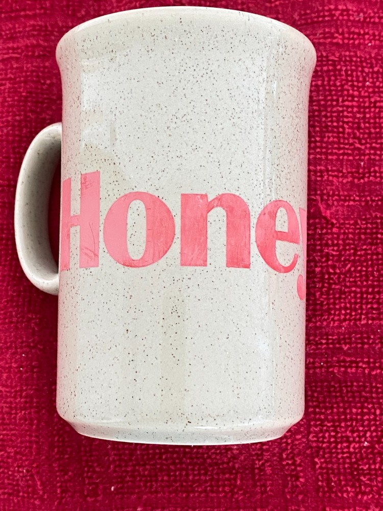 Tams Made In England HONEYWELL  Ceramic Coffee Mug Collectible  Advertising 10oz