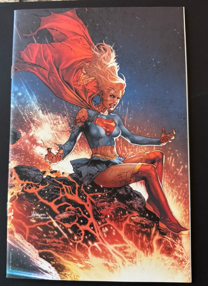 DCEASED #2 Jay Anacleto Exclusive Virgin Unknown Variant Supergirl Homage NM+