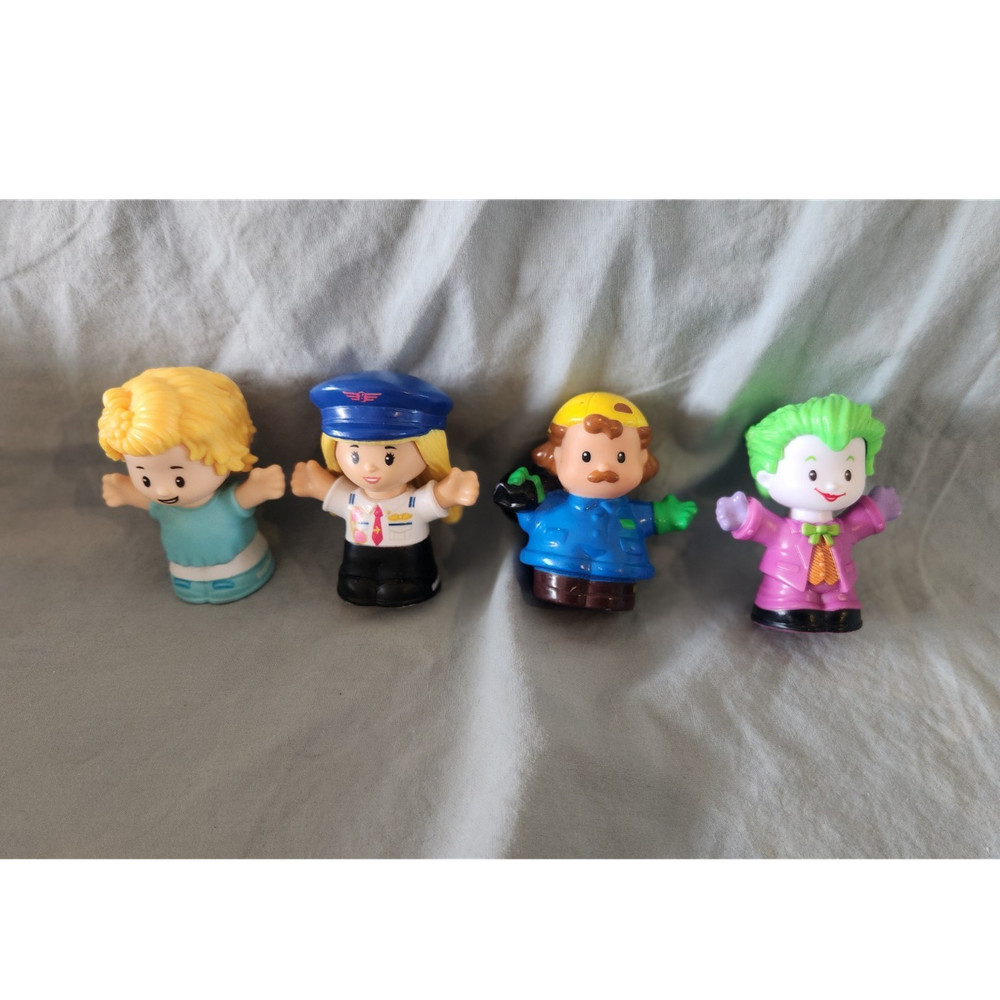 Little People Toy Figures Lot of 4 Preschool Pretend Play Figures