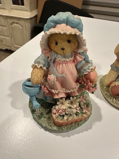 Cherished Teddies “Mary, Mary Quite Contrary” Friendship Blooms Figurine #626074