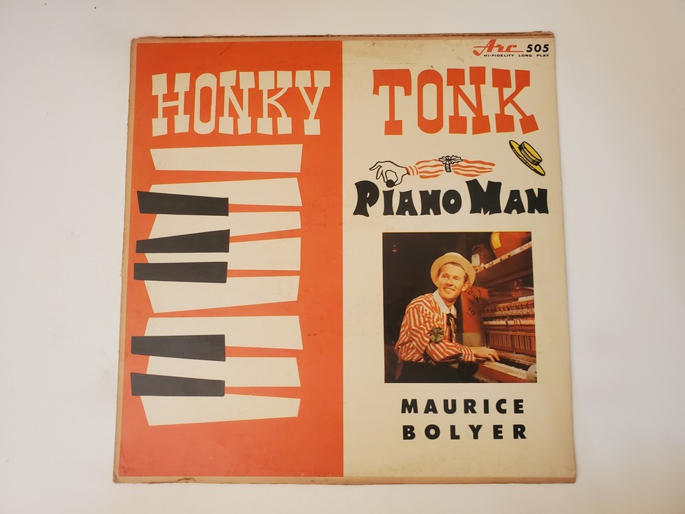 Maurice Bolyer - Honky Tonk Piano Man (Vinyl Record LP)