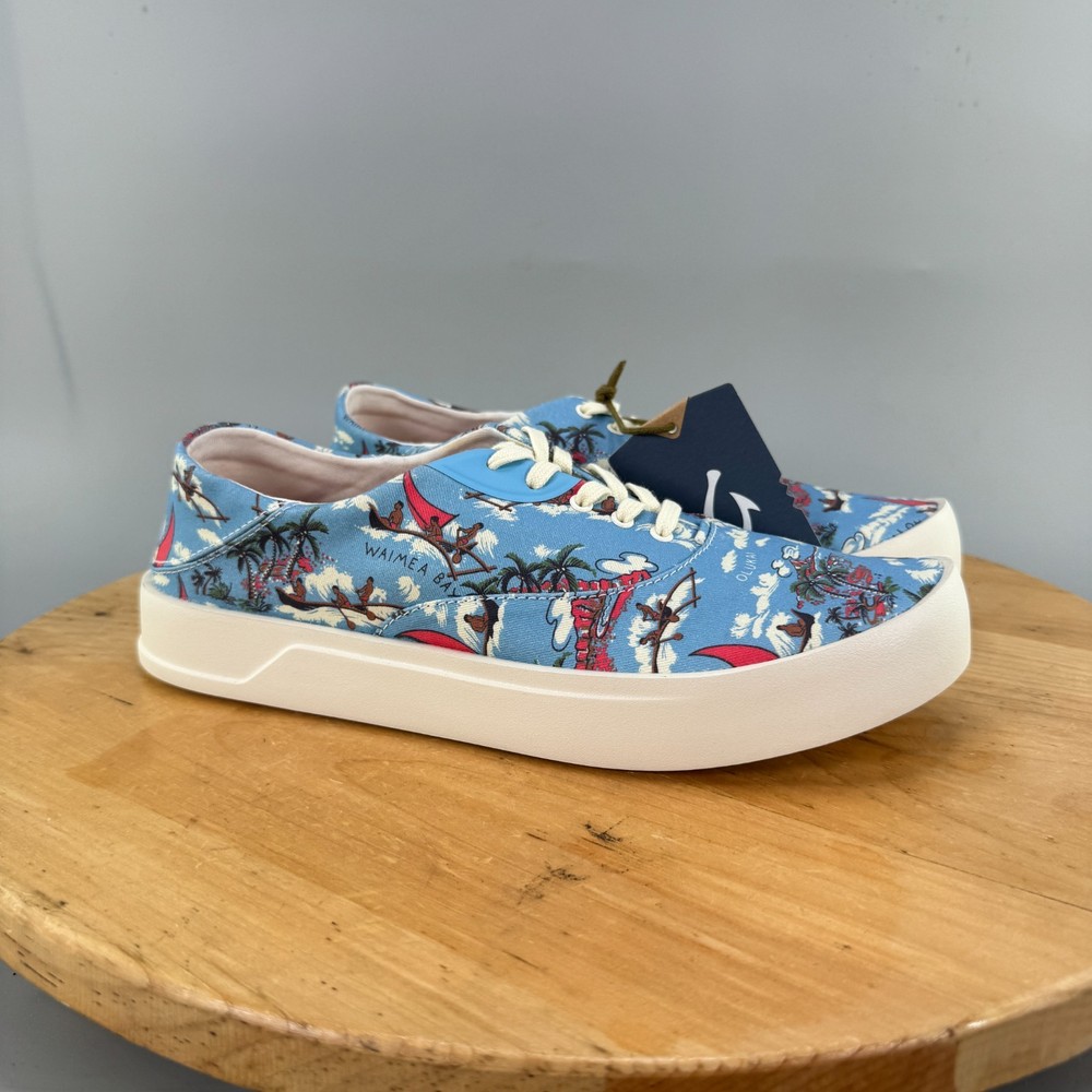 OluKai x Kahala Tradewind Mens Size 12 Shoes Sneakers Ocean Spray Outrigger NEW