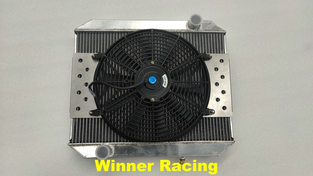 ALUMINUM RADIATOR + Fan + Shroud Fit MG MGC GT 2.9L 1967-1969