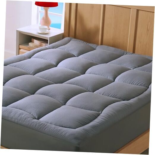 Mattress Topper Pillow Top Cooling Mattress Pad King Cross Wave Quilting