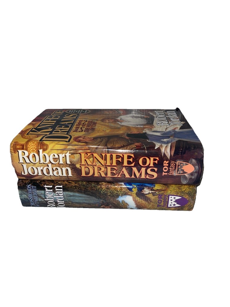 Wheel of Time Hardcover Book Lot, Books 10 & 11 by Robert Jordan