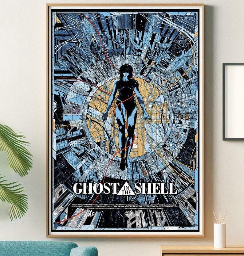 Ghost in the Shell Movie Poster High Quality Popular Film Print