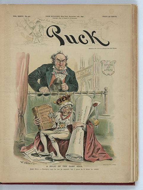 Photo of Puck,Relic of Dark Ages,1894,Opper,Archibald Rosebery,Parliament,Ruler