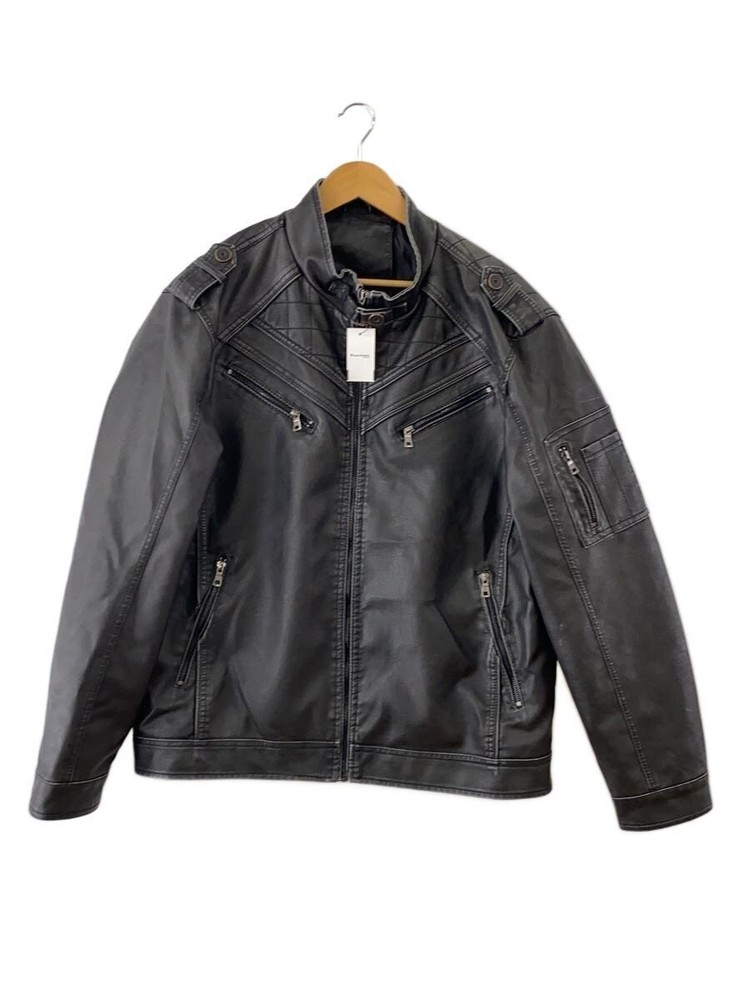 Leather Jacket Blouson/Xl/Leather/Blk 3500