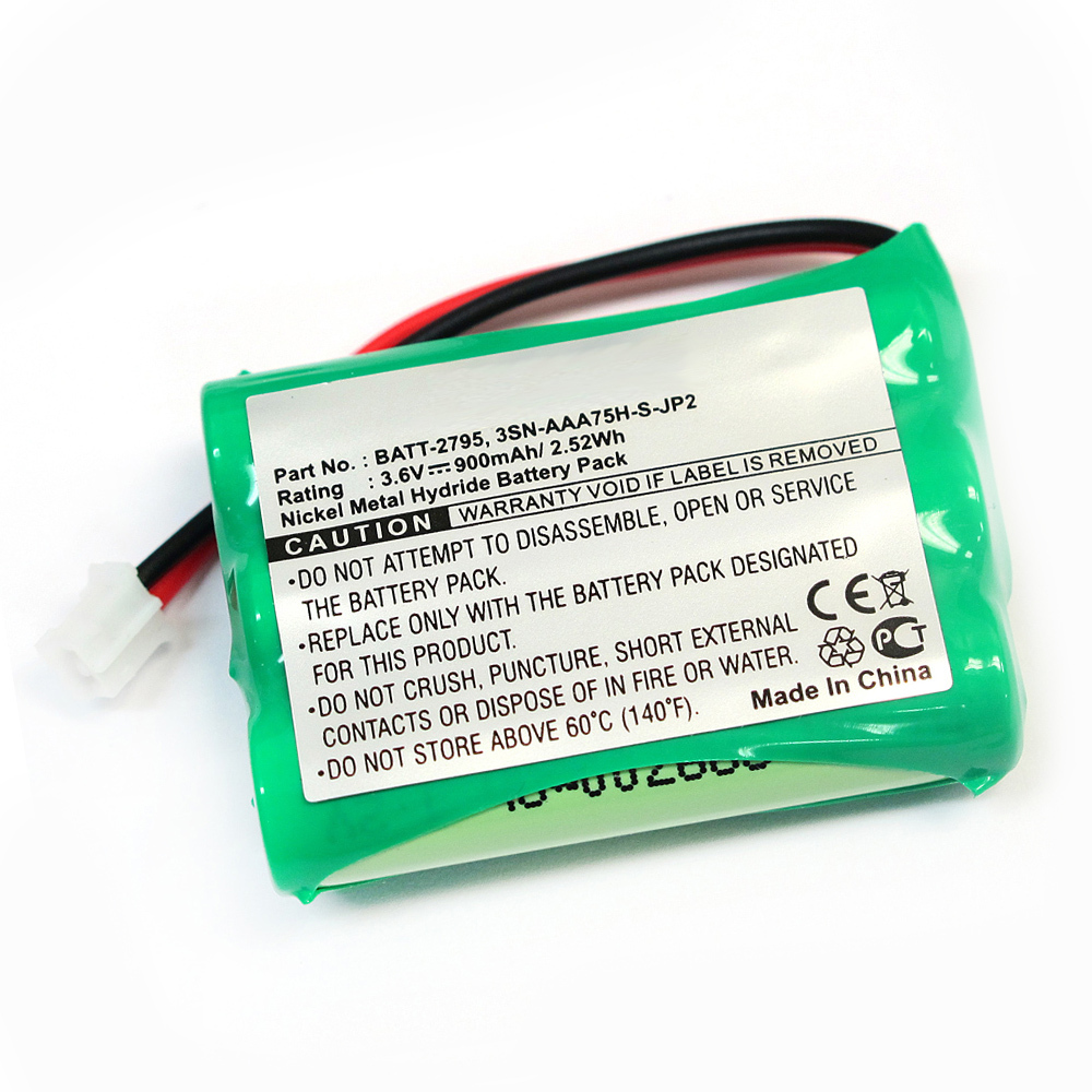 Battery 3.6V NIMH 900Mah fit MOTOROLA MBP33 MBP33S MBP36S MBP-33S MBP-36S MBP33B