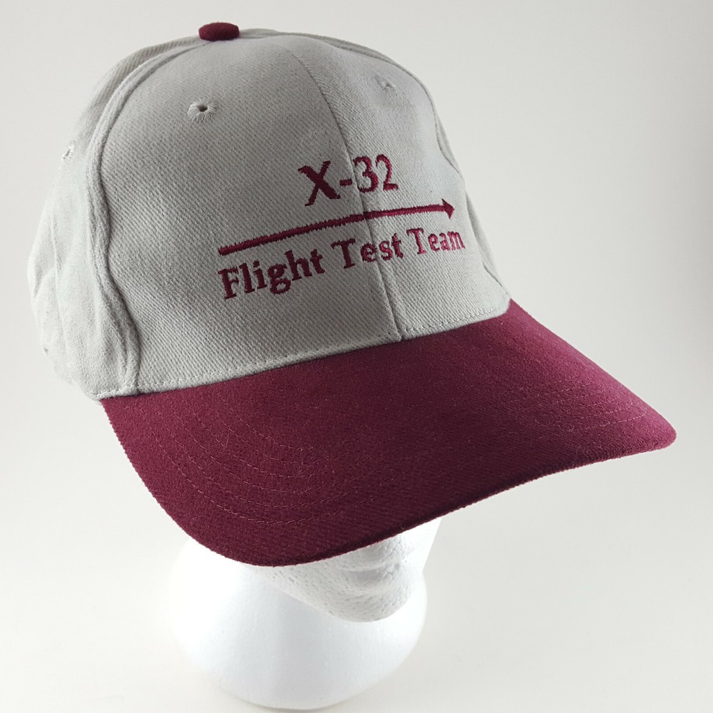 Boeing X-32 Joint Strike Fighter Military Prototype Test Team Baseball Hat Cap
