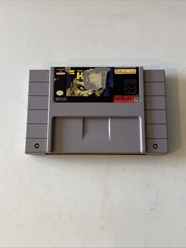 Incredible HULK Super Nintendo SNES - Cartridge Only
