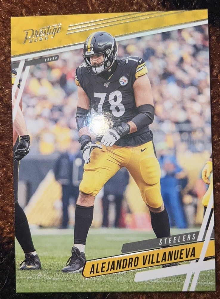 Alejandro Villanueva #176 2020 Panini Prestige Pittsburgh Steelers