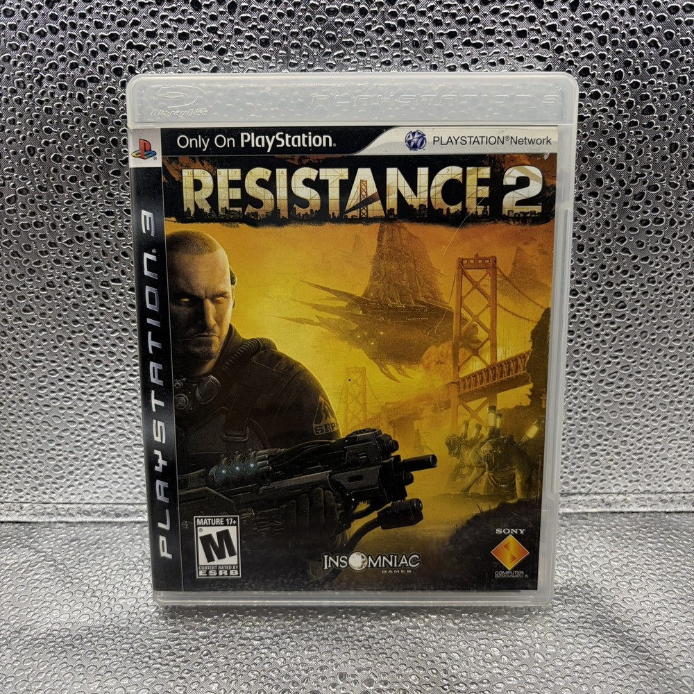 Resistance 2 Sony PlayStation 3 PS3 (2008), TESTED & WORKING! Complete