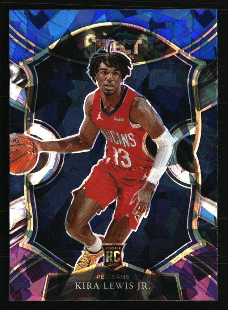 Kira Lewis Jr. 2020-21 Select Prizms Blue White Purple Ice #73 Basketball Card