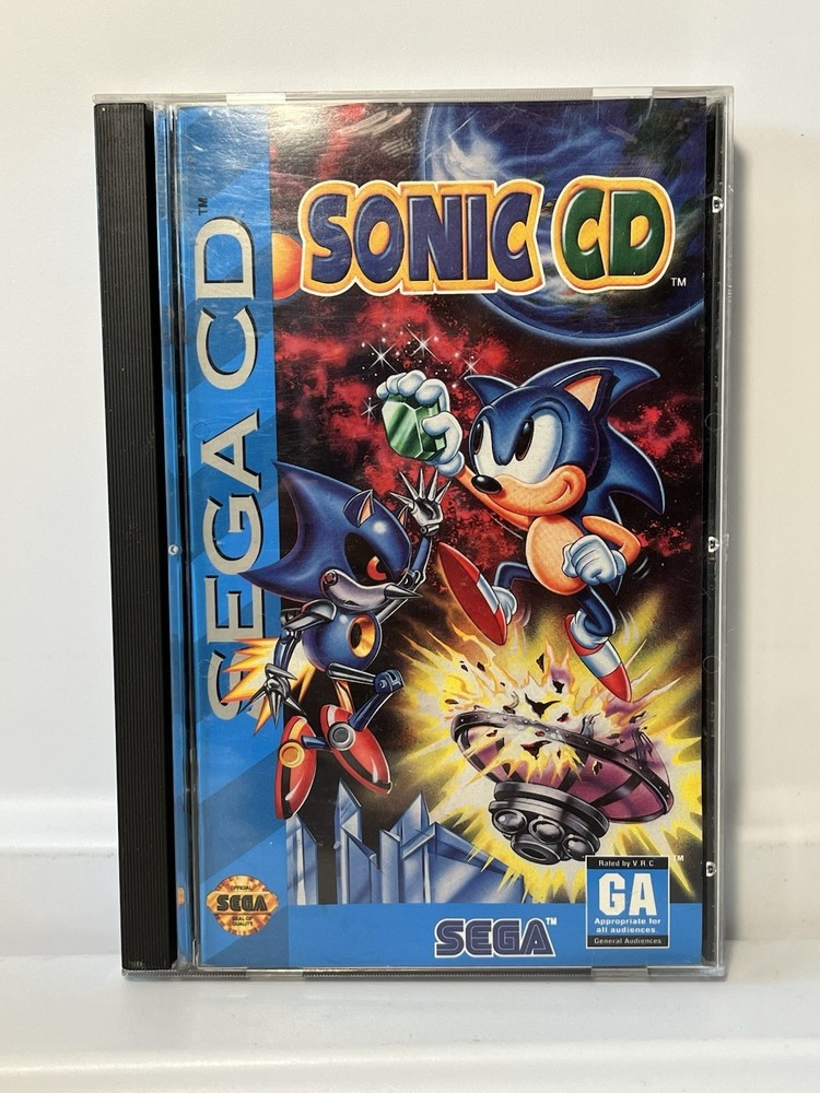 Sonic CD (Sega CD) Complete CIB - Tested