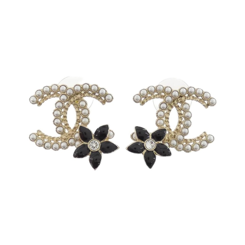 Authentic CHANEL AB9651 Earrings with Serial Number 2600078209985