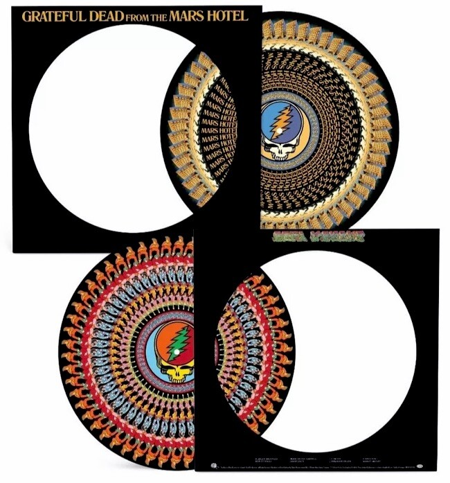 Grateful Dead - From The Mars Hotel 50Th Anniversary Zoetrope Lp Still Sealed!