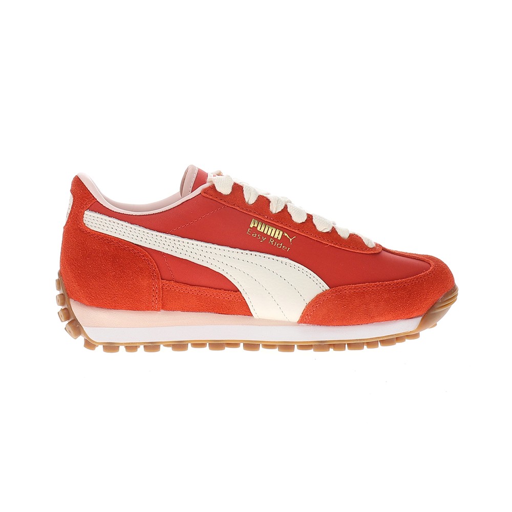 PUMA Easy Rider Lovers Lace Up  Womens Red Sneakers Casual Shoes 40326601