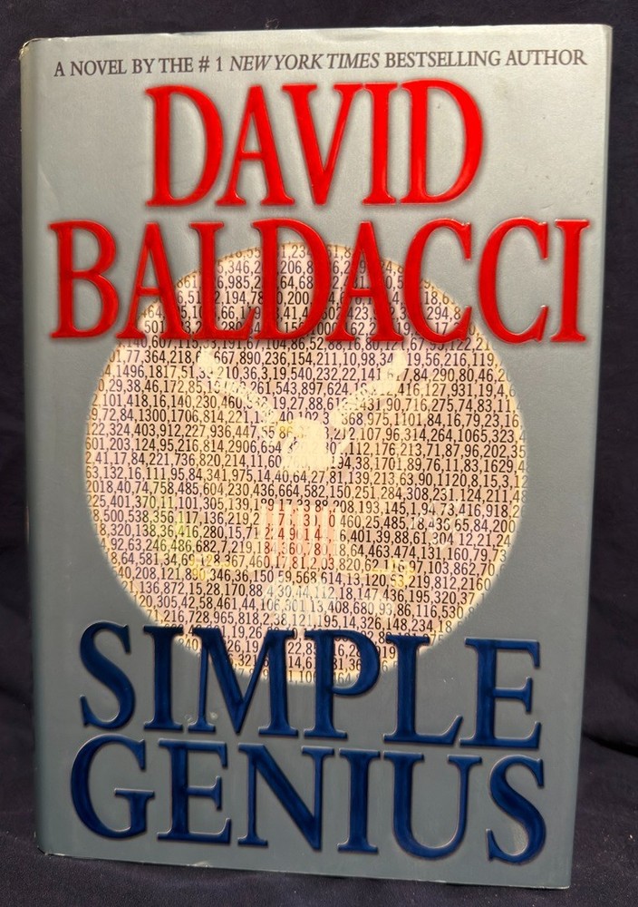 Simple Genius by David Baldacci (2007, Hardcover, First Edition)