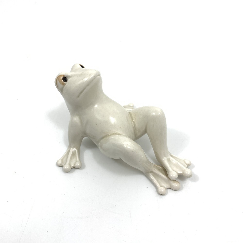 Vintage Fitz & Floyd Ceramic Frog Figurine