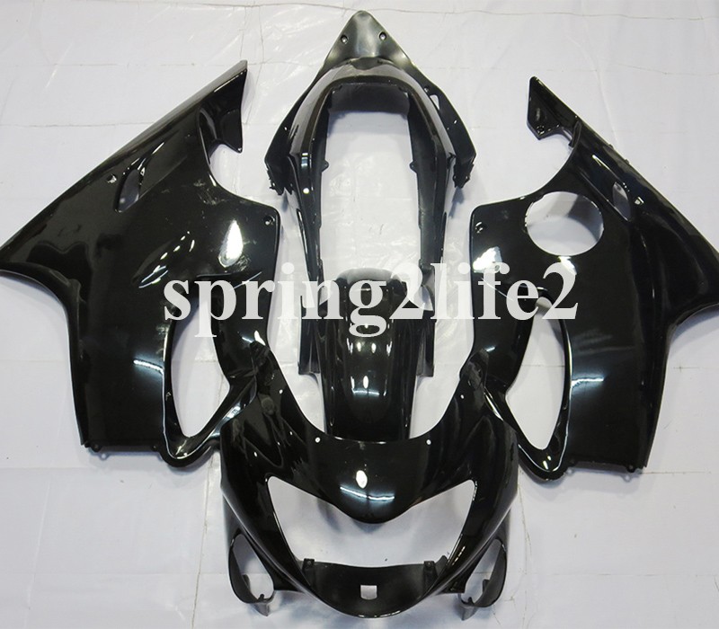 Glossy Black Fairing Kit For Honda CBR600 1999 2000 F4 ABS Injection Bodywork US