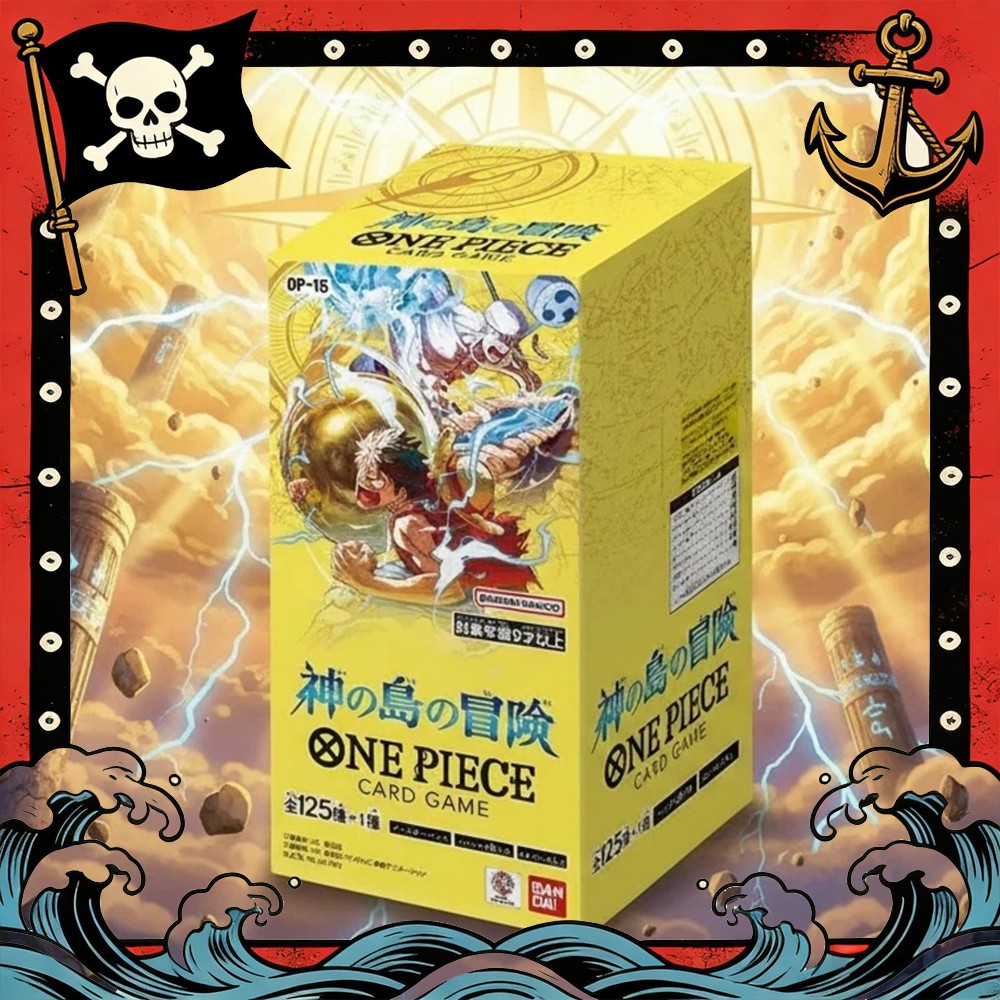 OP-15 Adventure on KAMI’s Island Booster Box JP Sealed One Piece (Sealed) US