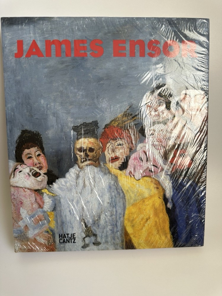 James Ensor Hatje Cantz Hardcover Painter of Masks Creative Phases Dust Jacket